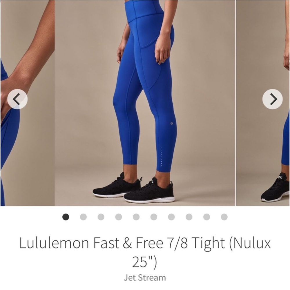 Lululemon fast & free 7/8